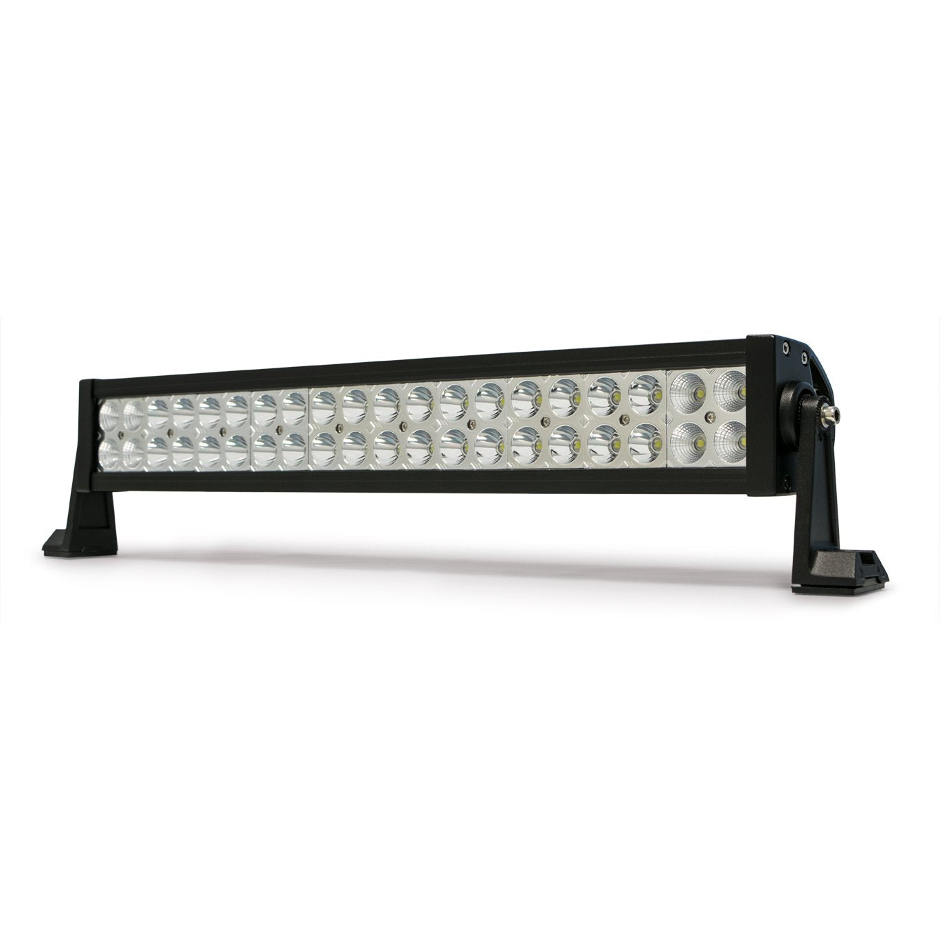 Dual Row LED Light Bar with Chrome Face-DV8 Offroad