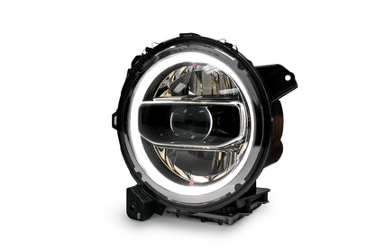 DV8 Offroad 2018-2024 Jeep JL & 2020-2024 JT LED Headlights | Chrome HLCJL-01