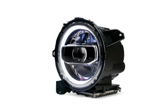 DV8 Offroad 2018-2024 Jeep JL & 2020-2024 JT LED Headlights | Chrome HLCJL-01