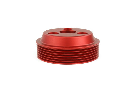 Perrin [22-25 WRX, 19-22 Forester, 20-22 Legacy, 21-22 Crosstrek] Water Pump Pulley Red | PSP-ENG-112RD
