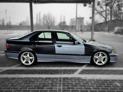 E36 Sedan Complete Over Fender Set - With Door Handle Cut-Outs (1990-1999)