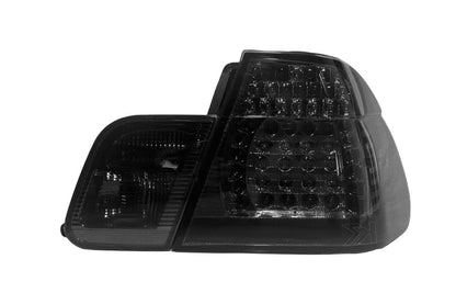 E46 Sedan Clear/Smoked LED Tail Lights - Pre Face Lift (1999-2001)