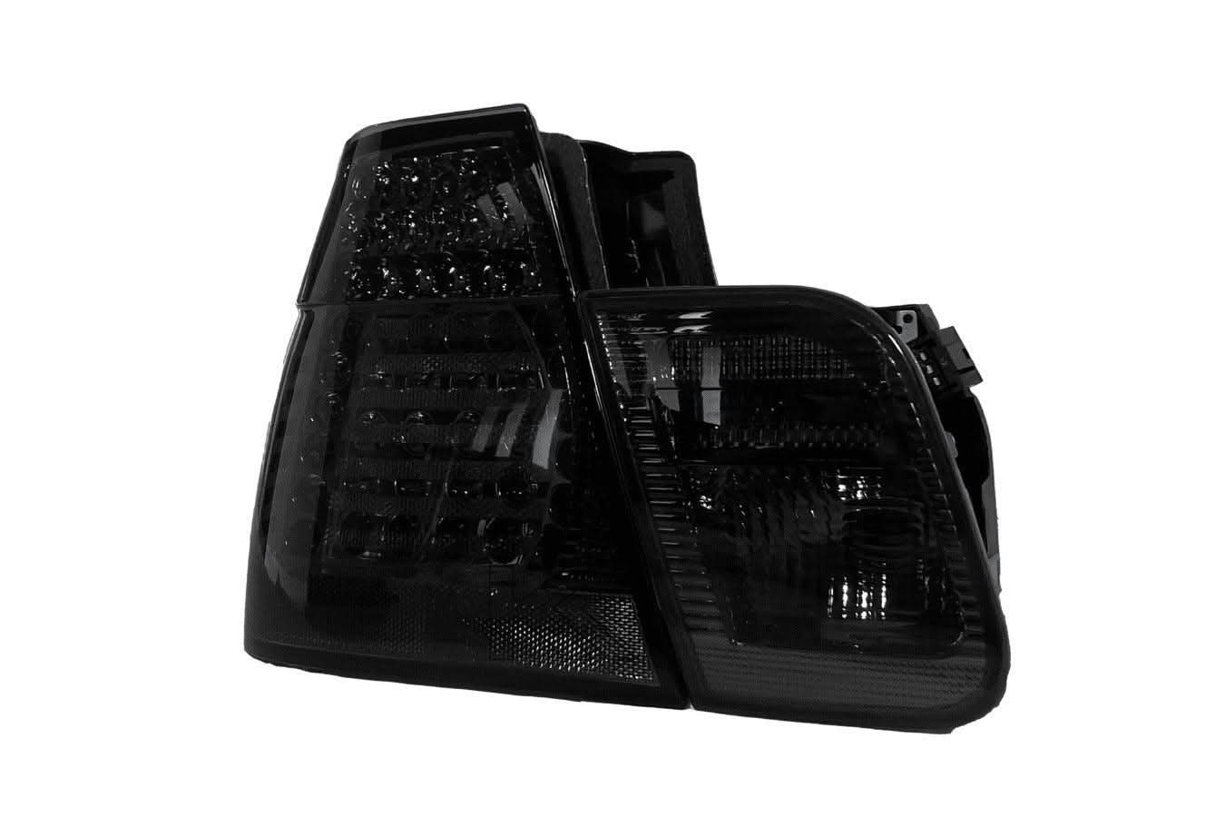 E46 Sedan Clear/Smoked LED Tail Lights - Pre Face Lift (1999-2001)
