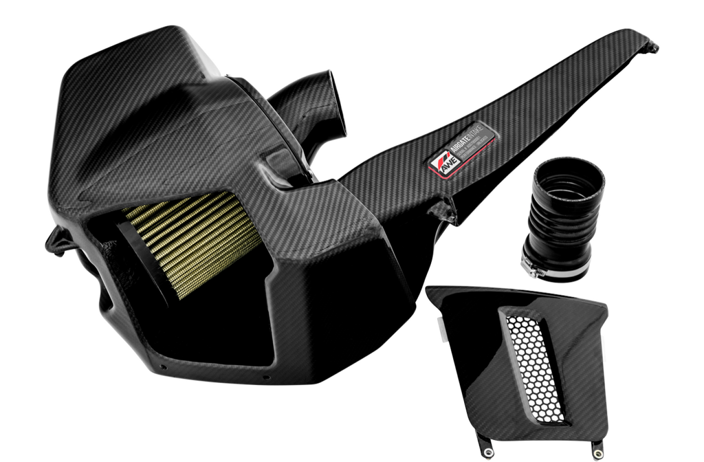 AWE Tuning AirGate Carbon Fiber Intake for Audi B9 S4 / S5 3.0T - With Lid 2660-15032