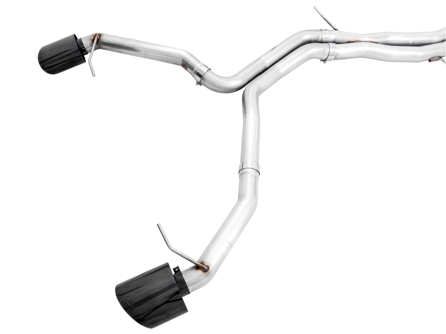 AWE Tuning Track Edition Exhaust for Audi B9 RS 5 Coupe - Non-Resonated - Diamond Black RS-style Tips 3020-33058
