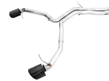 AWE Tuning Track Edition Exhaust for Audi B9 RS 5 Coupe - Non-Resonated - Diamond Black RS-style Tips 3020-33058