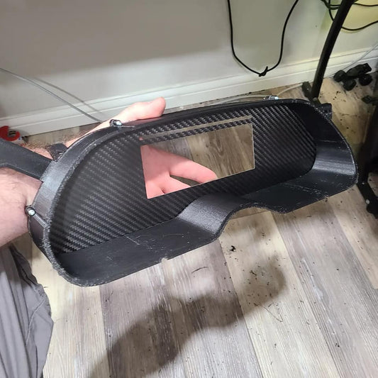 3D Printed Digital Dash Bezel for 1993-1996 Early 4th Gen Chevrolet Camaro - CarChains3d