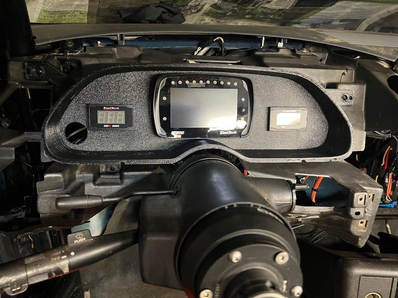 Digital Dash Beauty Backplate Insert for 1993-1996 Early 4th Gen Chevrolet Camaro - CarChains3d