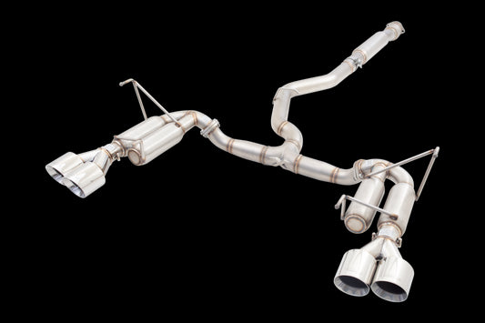 XFORCE Subaru WRX 2011- Sedan 409 3" Cat-Back System With Quad Hot Dog Rear ESSW28CS