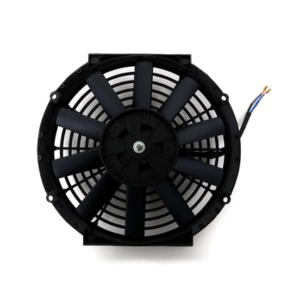 BLOX Racing Electric Slim Fan - 10" / 12" 120W - Straight Blade Black