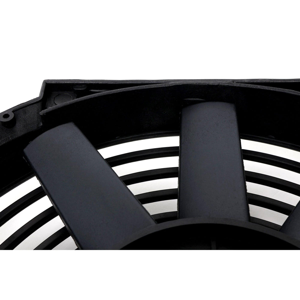 BLOX Racing Electric Slim Fan - 10" / 12" 120W - Straight Blade Black