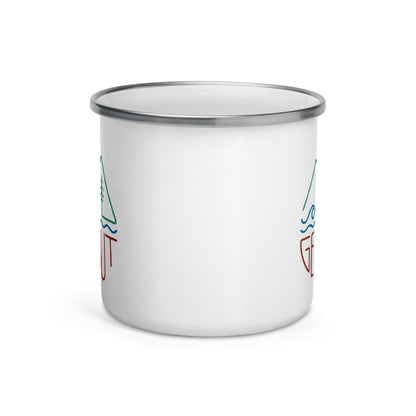 Get Out Enamel Mug