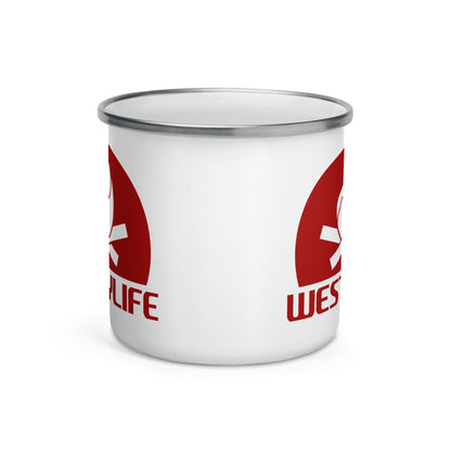 Westylife Campfire Icon Enamel Mug