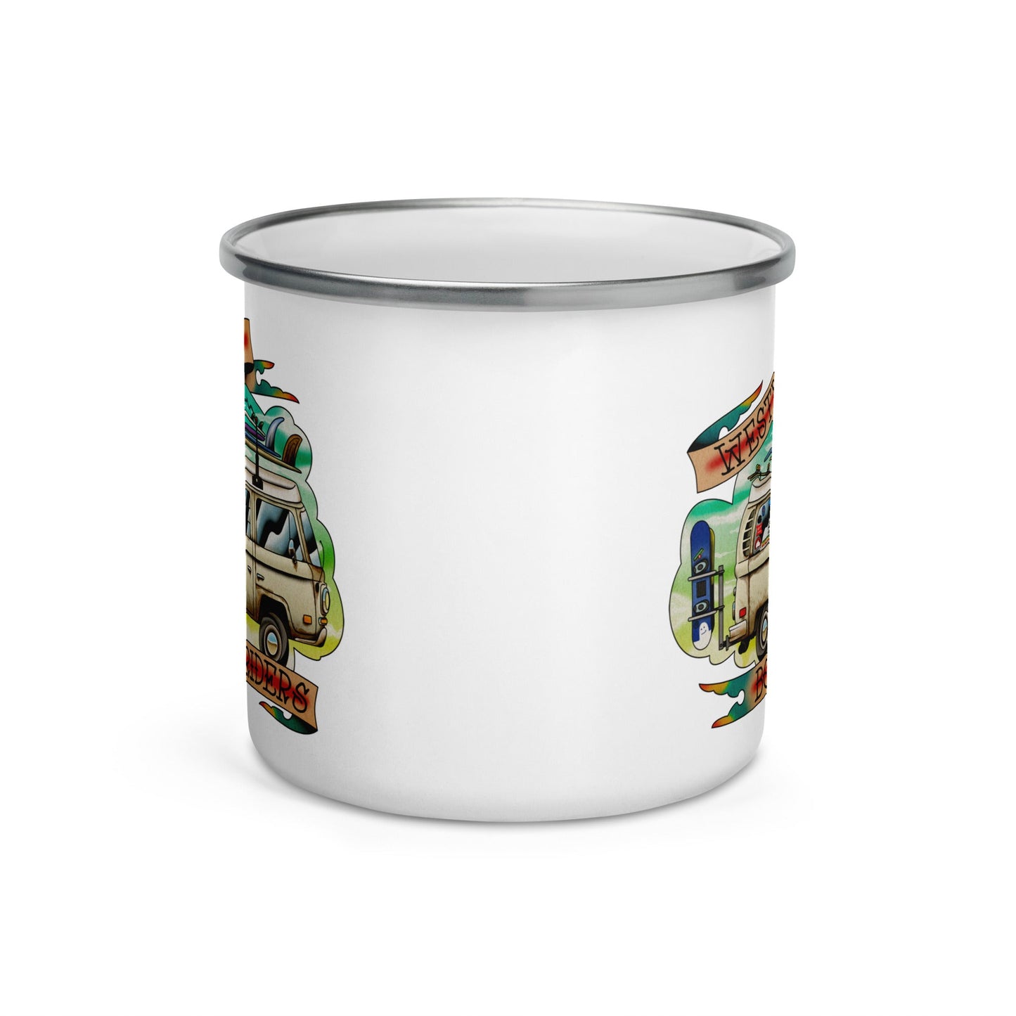 Westy Life Boardriders Enamel Mug