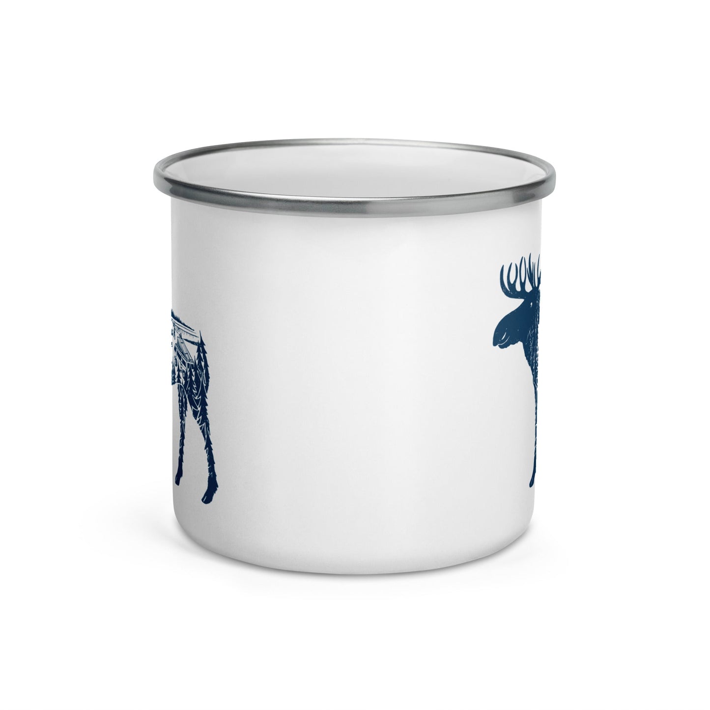 Moose Meet-Up Enamel Mug