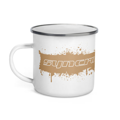 Syncro Splatter Enamel Mug