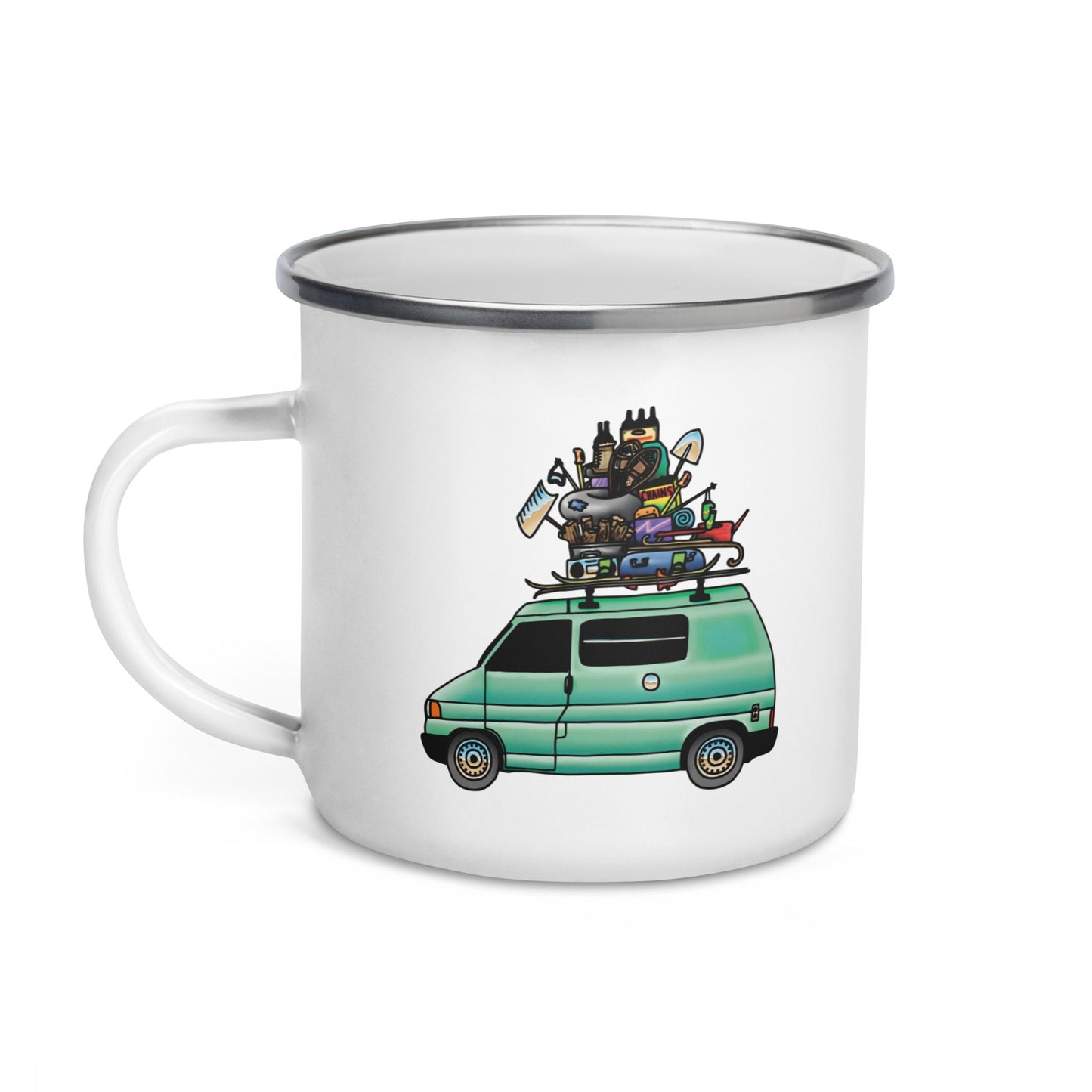 RAD Eurovan Enamel Mug