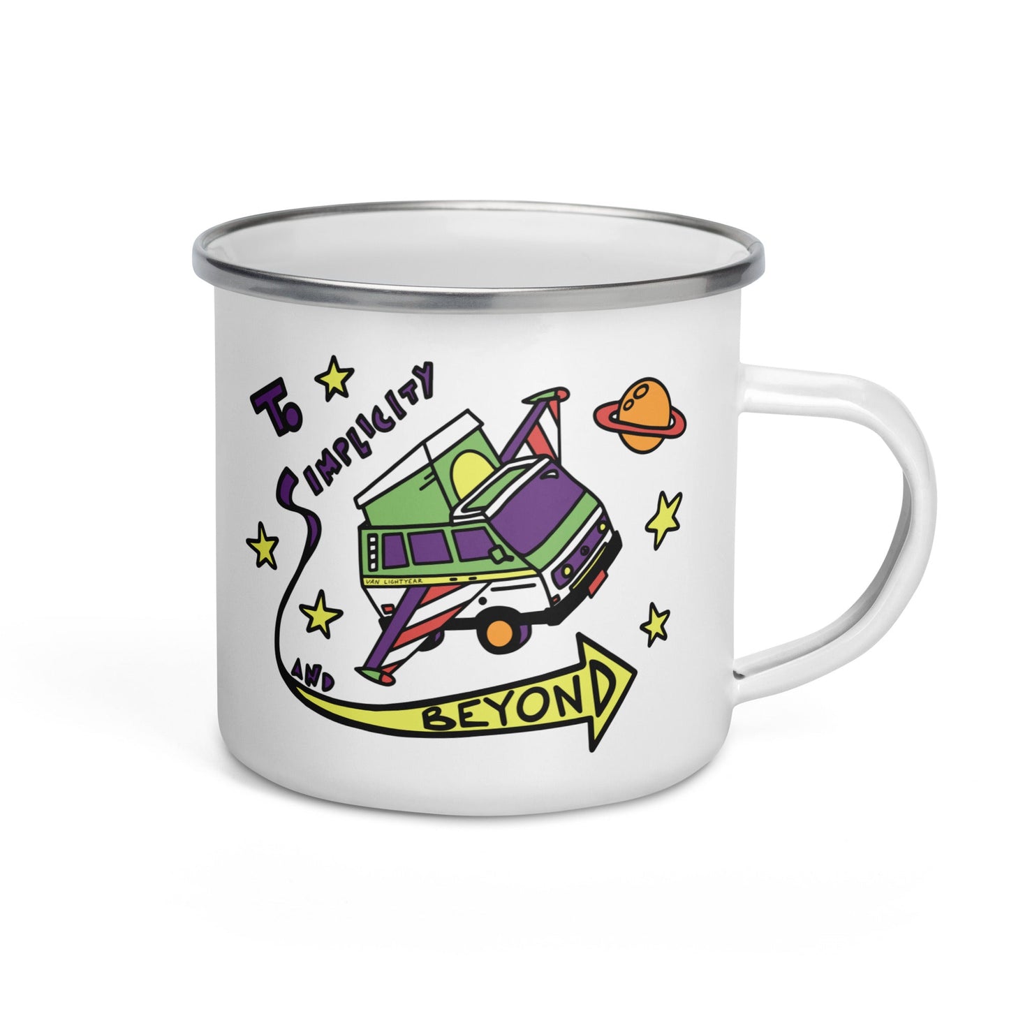 Van Lightyear Enamel Mug