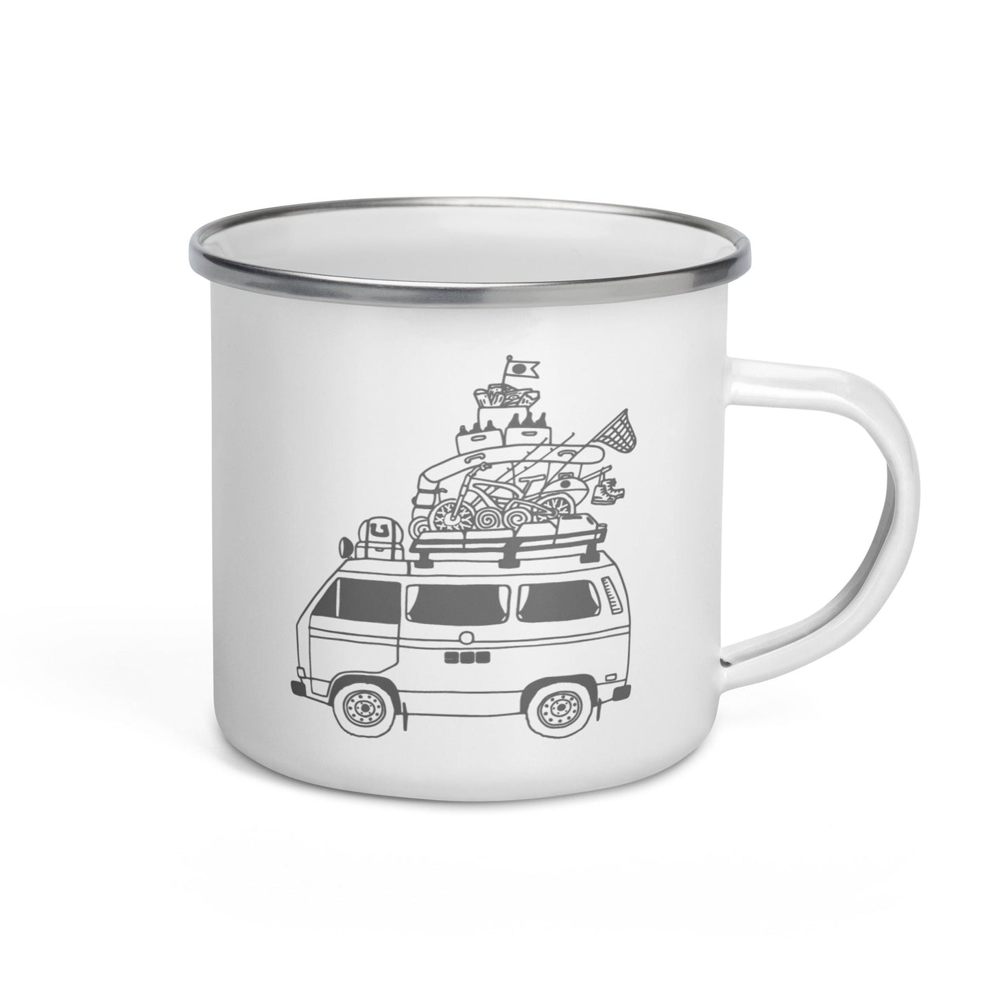 RAD Vanagon Enamel Mug