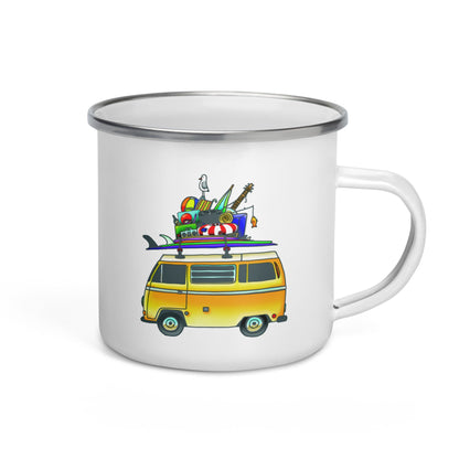 RAD Bus Enamel Mug