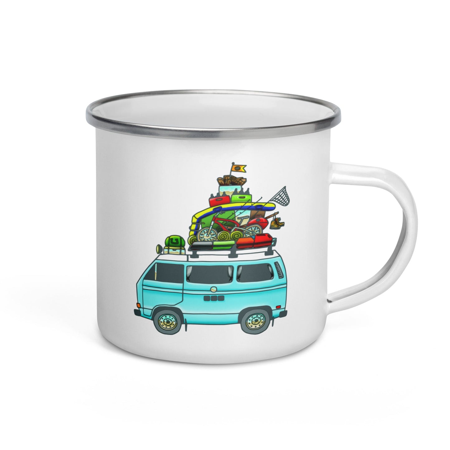 RAD Vanagon Enamel Mug