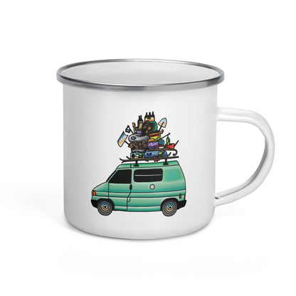 RAD Eurovan Enamel Mug