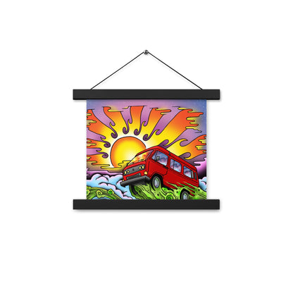Van & Sun Hanging Wall Poster