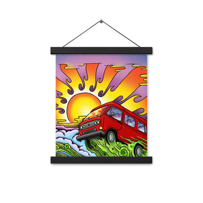 Van & Sun Hanging Wall Poster