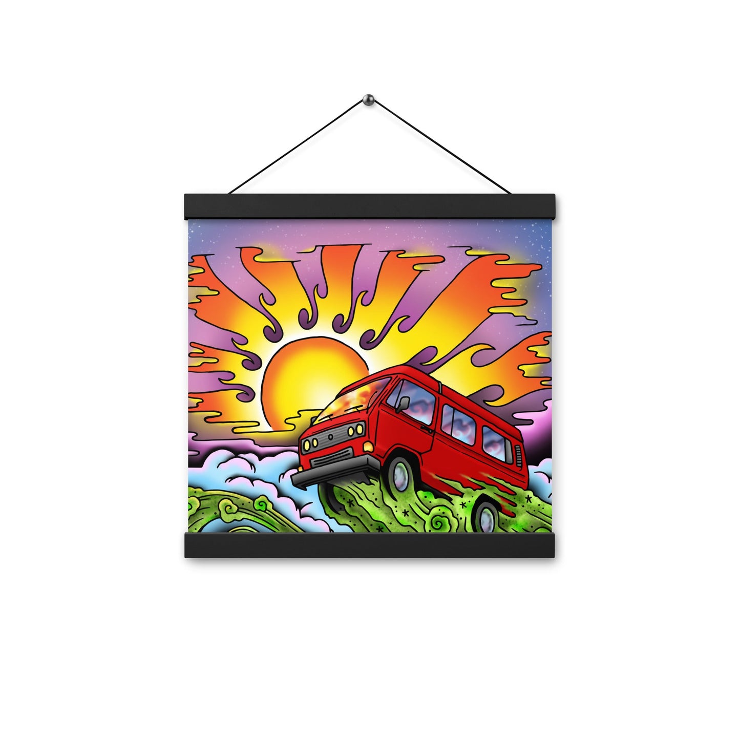 Van & Sun Hanging Wall Poster