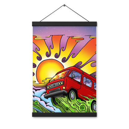 Van & Sun Hanging Wall Poster