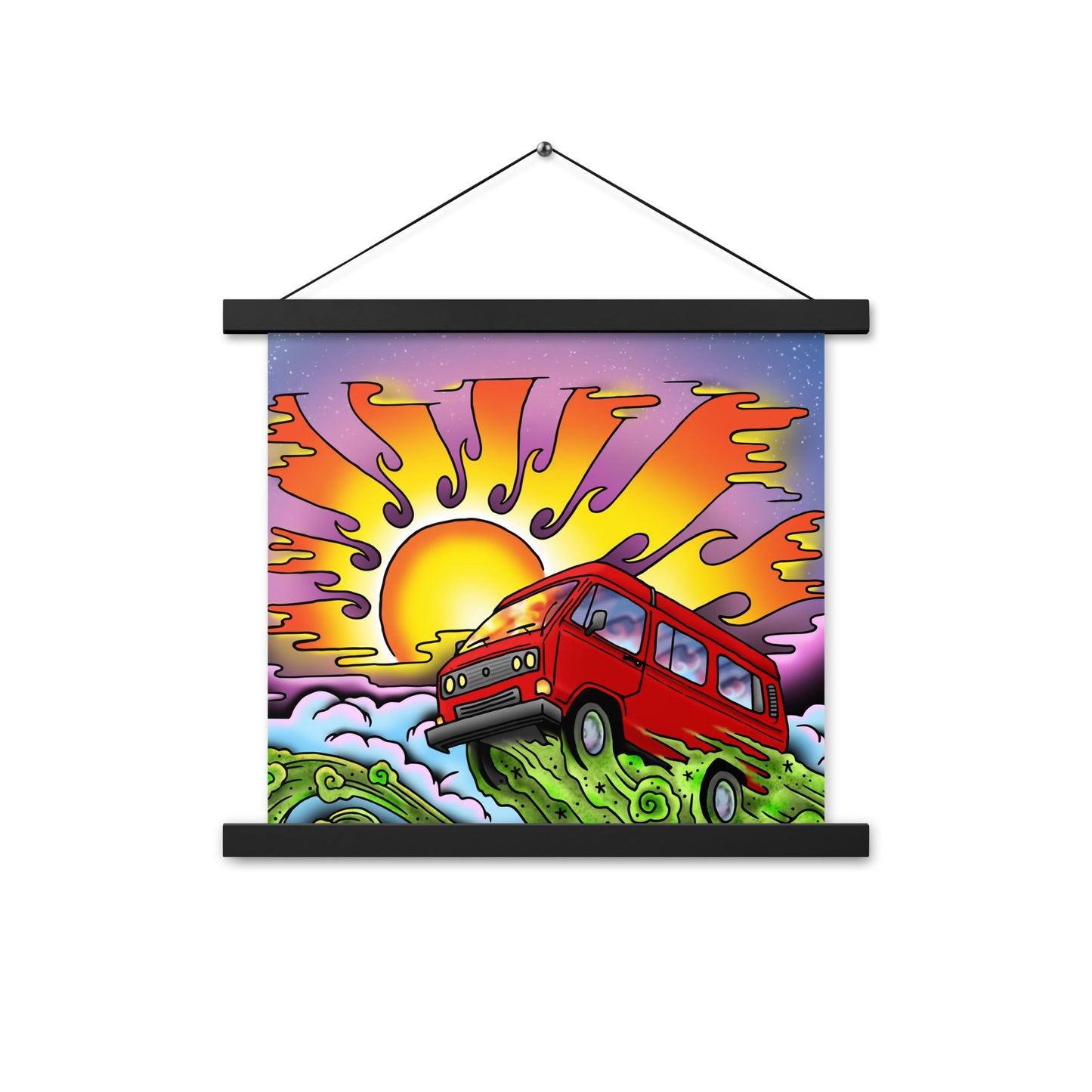 Van & Sun Hanging Wall Poster
