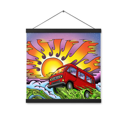 Van & Sun Hanging Wall Poster
