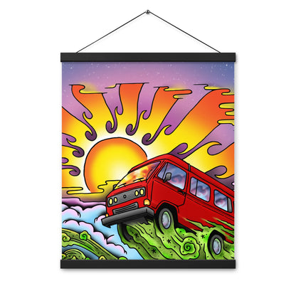 Van & Sun Hanging Wall Poster