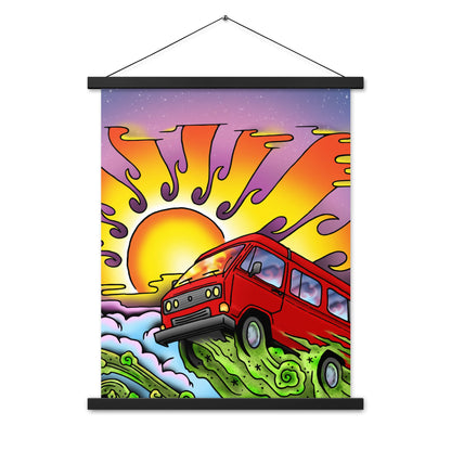 Van & Sun Hanging Wall Poster