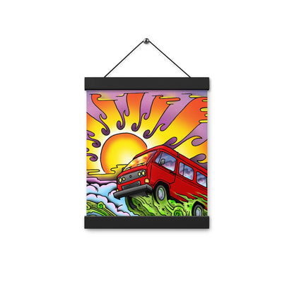 Van & Sun Hanging Wall Poster