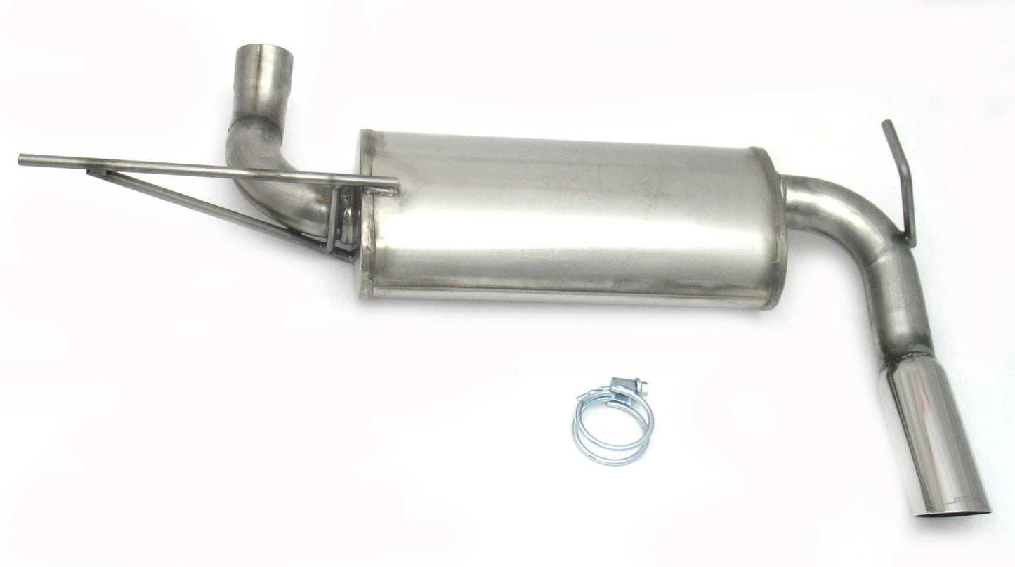JBA 07-21 JEEP JK Wrangler Axle Back 409SS 40-1509