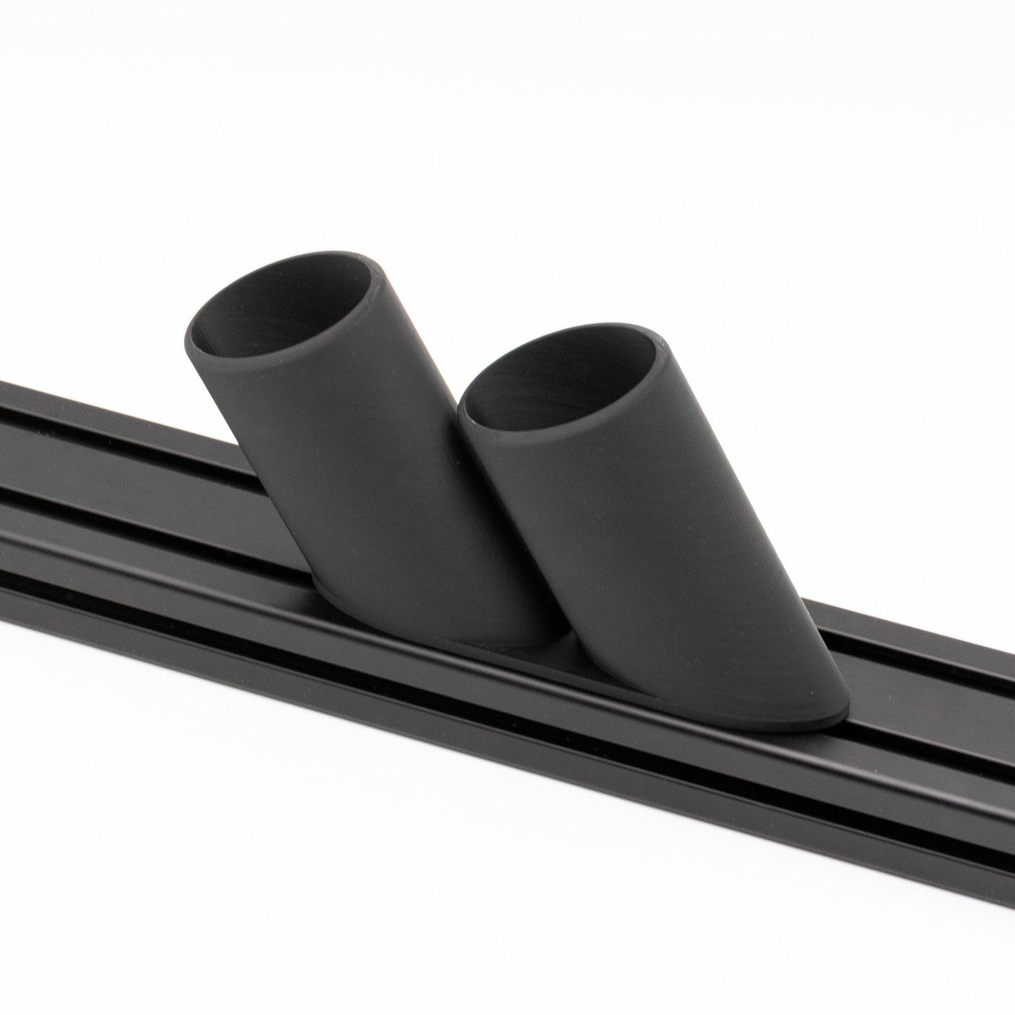 Faux Slanted Exhaust Pipes Set of Two