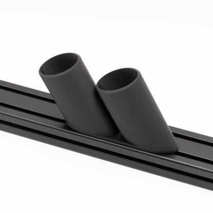 Faux Slanted Exhaust Pipes Set of Two