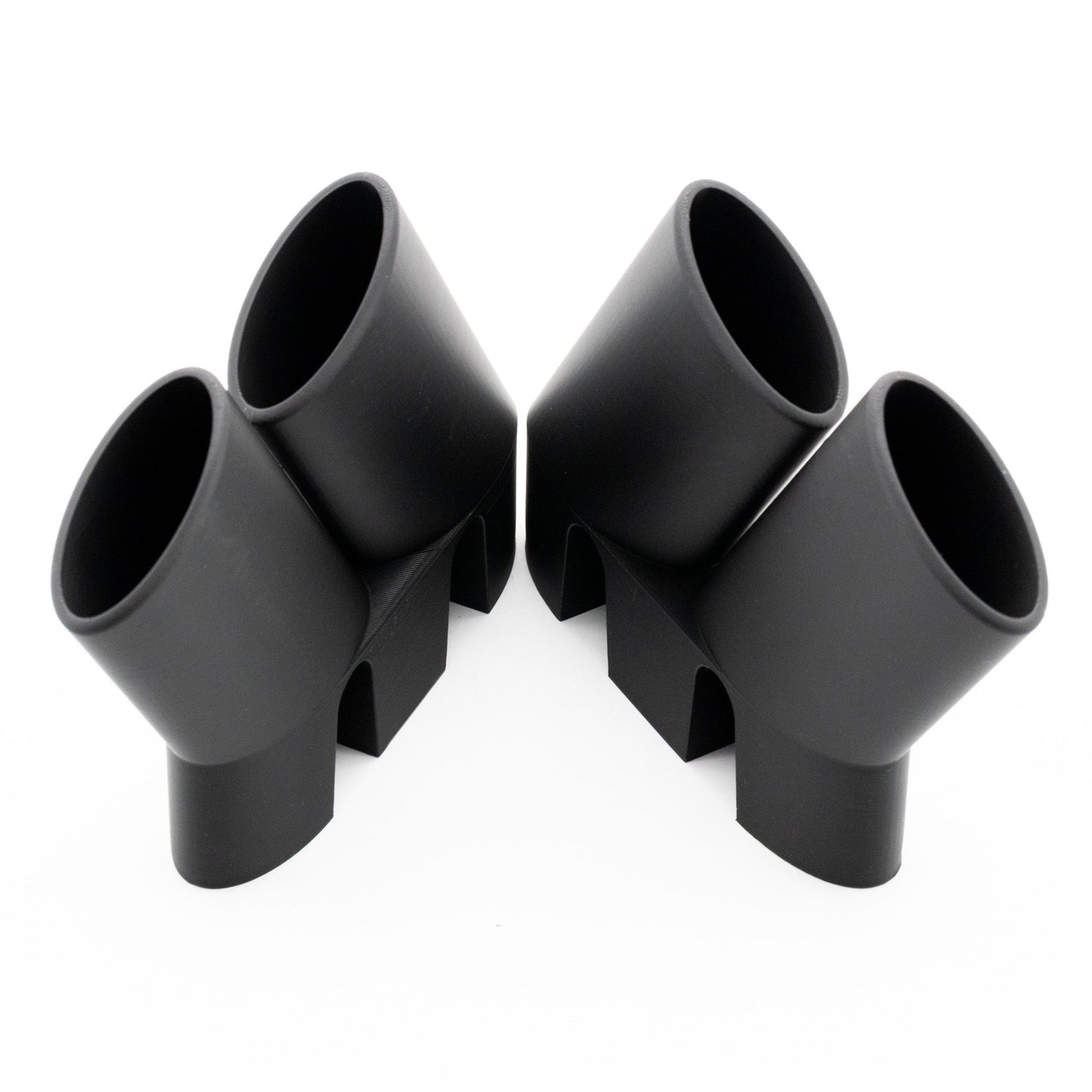Faux Slanted Exhaust Pipes Set of Two