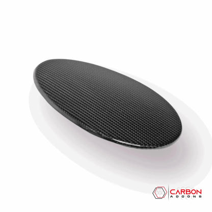 Exterior Carbon Fiber Gas Cap Cover for 2010-2015 Chevy Camaro