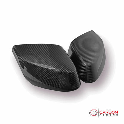 C8 Corvette Real Carbon Fiber Exterior Mirror Covers | Exterior Upgrade (2020–2026)