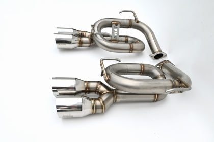 Invidia [22-26 WRX] Twin Loop 3.5in. Single Layer S.S Tip Axle-Back Exhaust