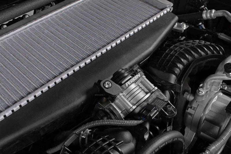 Perrin [22-25 WRX] Top Mount Intercooler Bracket - Black | PSP-ITR-331BK