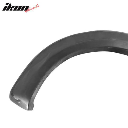 2015-2017 Ford F150 F-150 New R Painted Grey Fender Flares ABS 4PC