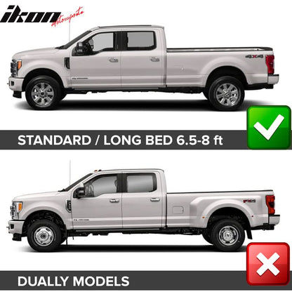 2017-2022 Ford F250 F350 SuperDuty 6.5Ft 8Ft Pocket Rivet Fender Flare