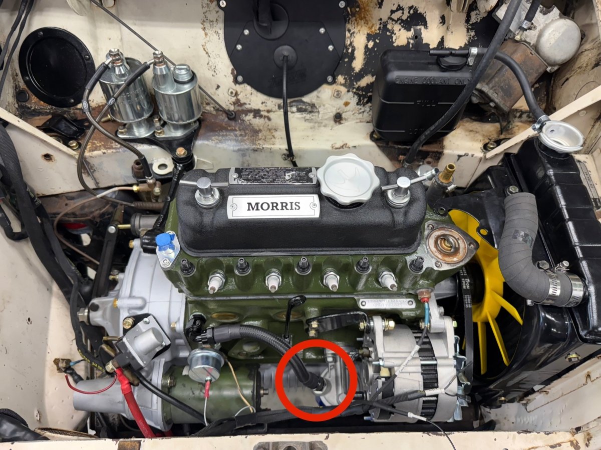 Filter Oil AN Fitting - Oil Transfer Line