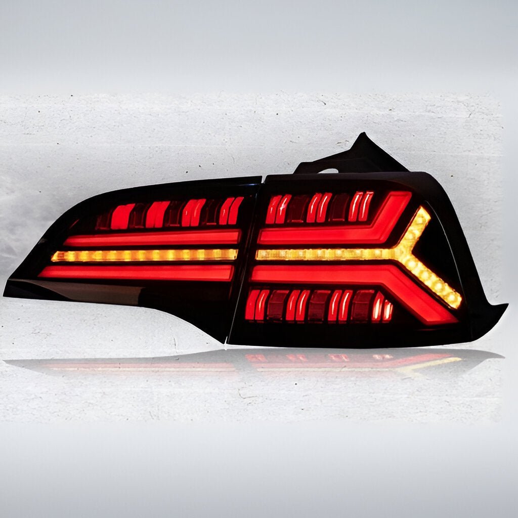 TESERY Fish Bone Tail Light for Model 3/Y