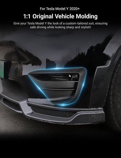 Fog Light Spoiler cover for Tesla Model Y