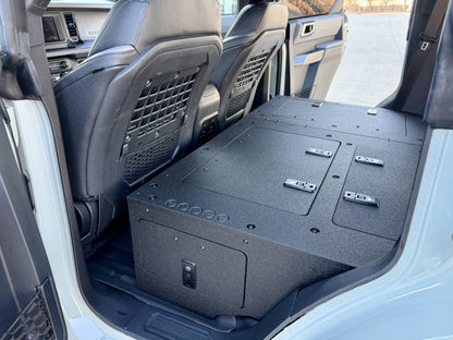 Ford - Bronco - 2021-Present - 6th Gen - 4 Door - Explore Series -  Seat Delete - Second Row - Low Profile