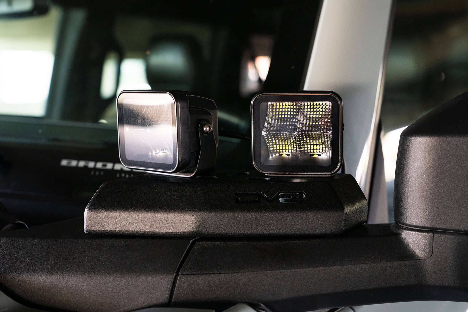 2021+ Ford Bronco A-Pillar Light Mounts